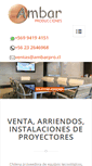 Mobile Screenshot of ambarpro.cl